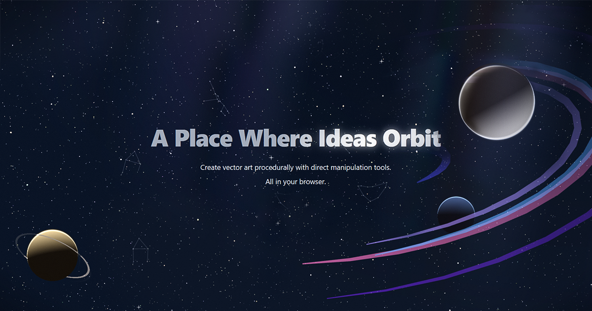 What is procedural vector art?